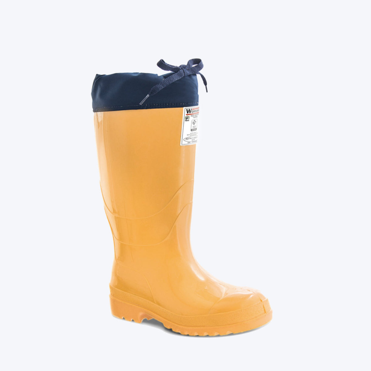 Botas en PVC para Industria de Alimentos . Con Protector Interno Termico Remobible y Collar Ajustable . Bota PVC Industrial para  uso  en Cuartos Frios a -20 grados conserva la temperatura del pie . Bota Comoda para Industria Avicola. Alimento . Agroindustrial .  Bota PVC Resistente a la Grasa Animal y Vegetal . Sin Puntera 