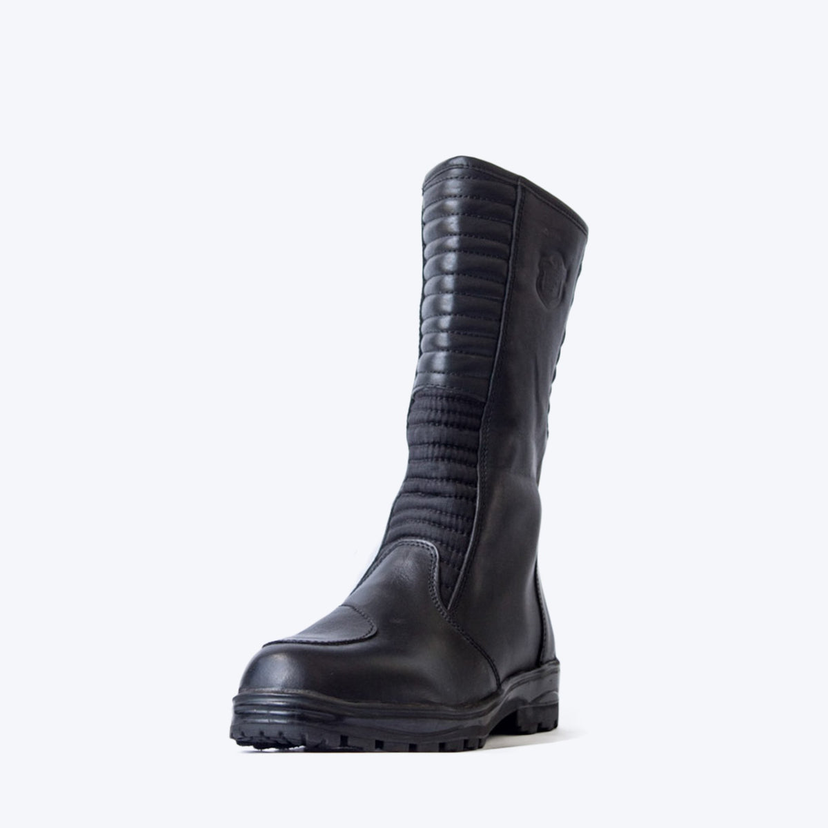 Bota  Industrial Motorizada Sirius Media  Capellada y Talón Cuero Caña Sintético PRECIO SIN IVA